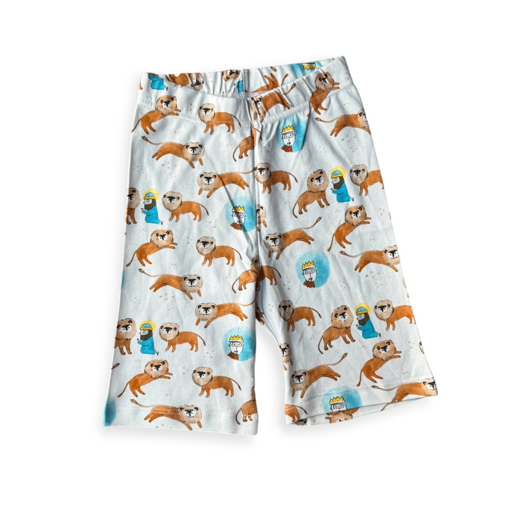 Holy Pals Kids Daniel and the Lions Den Pajama Set Size 8 Blue Cotton 2pc NEW - Picture 5 of 7